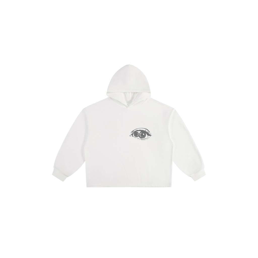 OPEN EYE HOODIE (white)